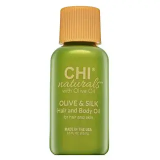CHI Naturals with Olive Oil Olive & Silk Hair and Body Oil olej na vlasy i tělo 15 ml