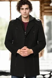 PLT9334 DEWBERRY MEN'S COAT-BLACK