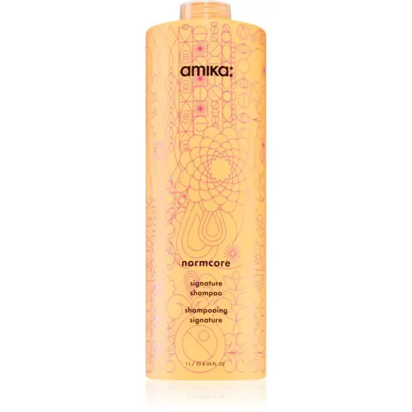 amika Normcore Signature Shampoo jemný šampón pre všetky typy vlasov 1000 ml
