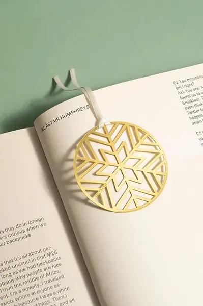 Záložka do knihy Octaevo Christmas Bauble 5 x 10 cm