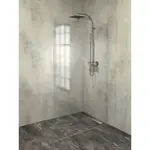 ARCHITEX LINE sada na uchytenie skla, podlaha-stena, max. š. 1200 mm, leštený hliník Polysan AL2112