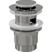 Umyv.CLICK/CLACK 5/4"kov,přep,malá zátka