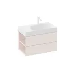 Ravak Lite skrinka pod umývadlo bez umývadla 80 x43x45 cm alabaster pink X000001878