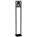 Stojaca lampa Eglo BOGOTA čierna 390006