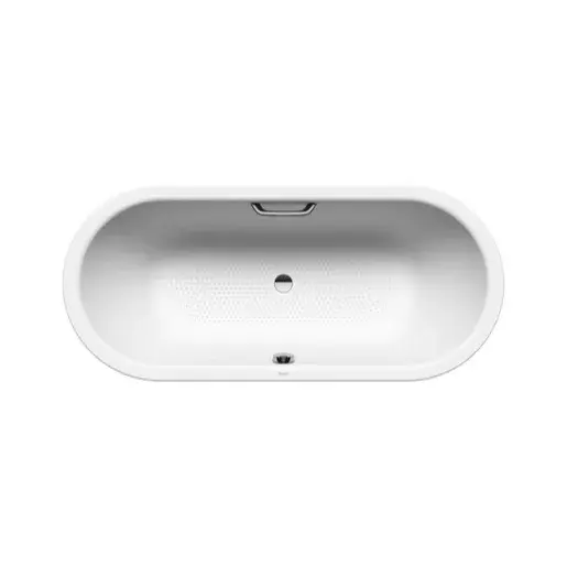 Kaldewei Classic Duo Oval oválna vaňa 170x75 cm smaltovaná oceľ ľavá aj pravá alpská biela 291410210001