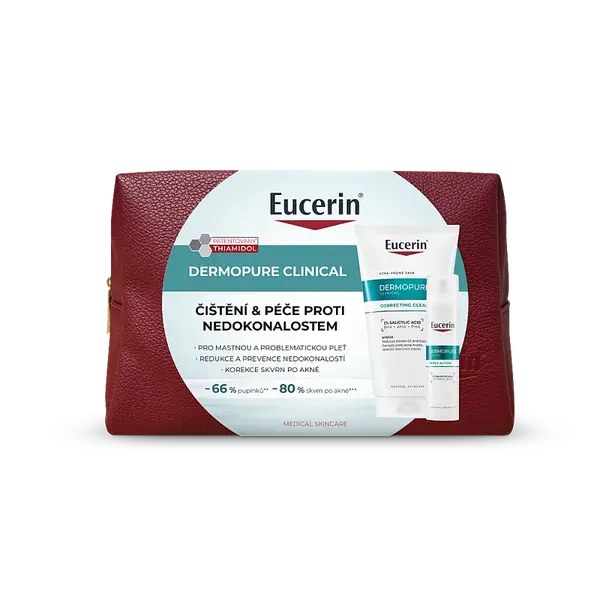 EUCERIN DermoPure Clinical Vánoční kazeta 2 kusy