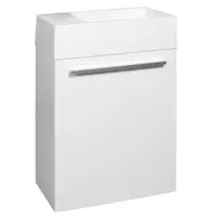 Kúpeľňová skrinka s umývadlom Naturel Verona 46x26 cm biela VERONA46WH