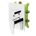 Novaservis Fresh sprchová a vaňová batéria vrátane podomietkového telesa chróm box96051rx,0 BOX96051RX.0