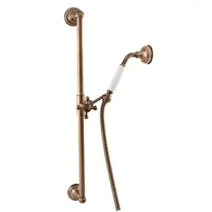 Sprchový set RAV SLEZÁK bez batérie stará mosadz SK2217-1SM