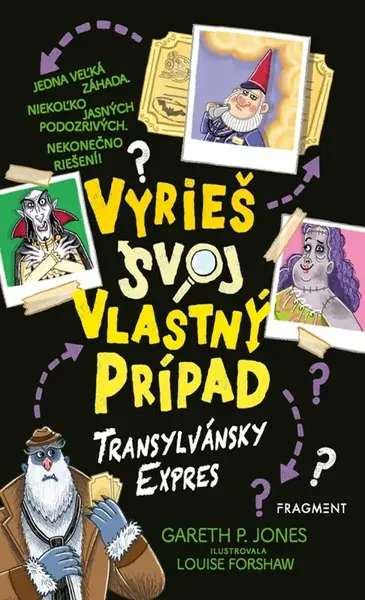 Vyrieš svoj vlastný prípad: Transylvánsky expres - Gareth P. Jones