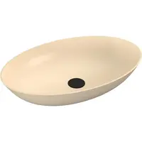 Polysan Banera umývadlo na dosku 60x40 cm béžová mat bez prepadu 14397.81