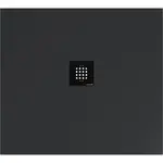 Polysan Flexia sprchová vanička obdĺžniková 100x90 cm liaty mramor antracit 72925.51