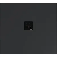 Sprchová vanička obdĺžniková Polysan Flexia 100x90 cm liaty mramor antracit 72925.51