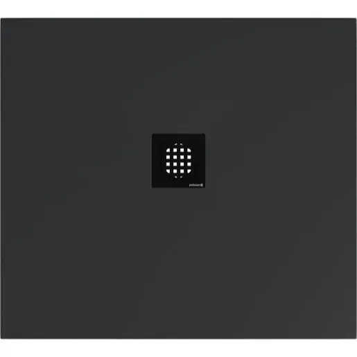 Polysan Flexia sprchová vanička obdĺžniková 100x90 cm liaty mramor antracit 72925.51