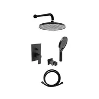 Sprchový systém SAT B-Way vrátane podomietkového telesa čierna SATBPSETBW2