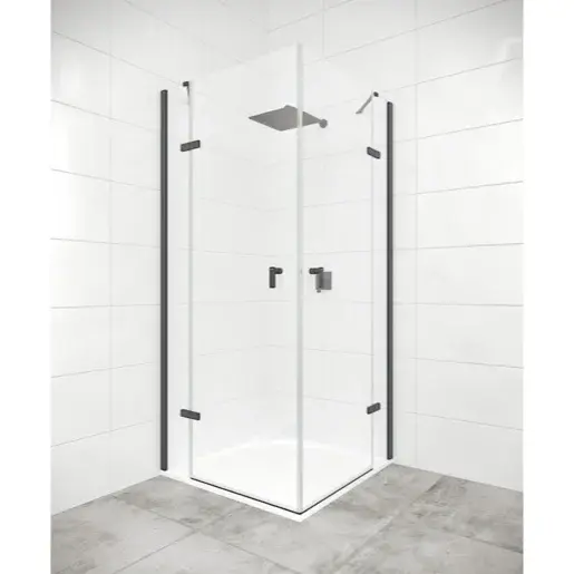 Hüppe Strike New sprchový kút štvorec 90x90 cm SIKOKHBD9090C