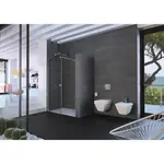 Hüppe Xtensa sprchové dvere walk-in / dveře 100 cm xn100l HUPPEXN100L