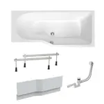 Asymetrická vaňa Laguna Beáta Plus 160x80 cm akrylát pravá SIKOBE1600PANP