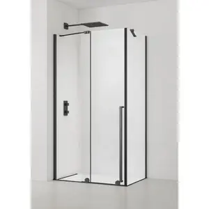 Sprchový kút obdĺžnik 140x80 cm SAT Walk-In Xmotion SATBWIXM140STE80C