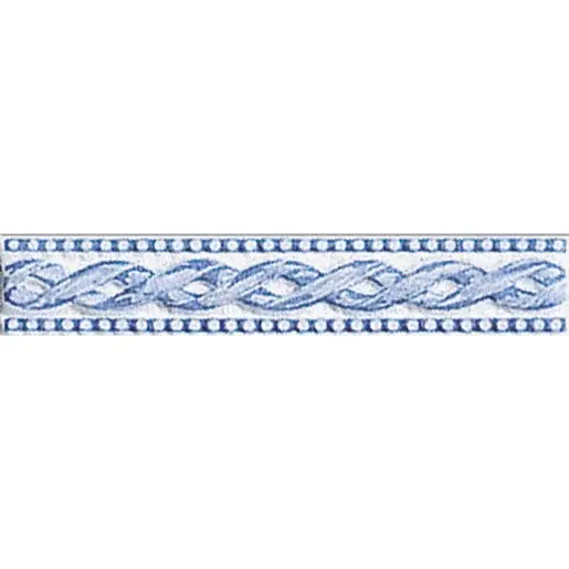 Listela Fineza Ricordi bleu 4x20 cm lesk RICLIFIB