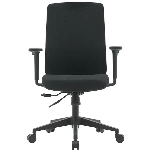 Otáčecí křeslo Popstar Lux látka černá