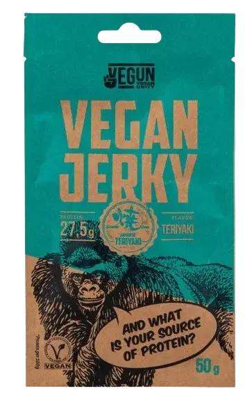 VEGUN VEGAN Jerky Teriyaki 50 g