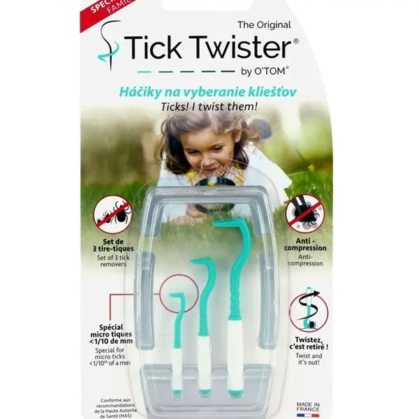 Tick Twister Háčky na odstranění klíšťat 3 ks