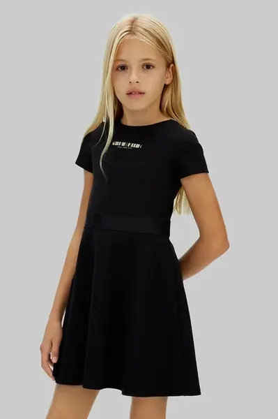 Šaty Calvin Klein Jeans černá barva, mini, IG0IG03099