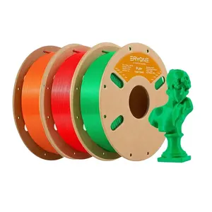 3kg ERYONE High Speed PLA+ Filament (1kg Red+ 1kg Green+ 1kg Orange)
