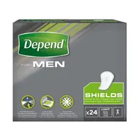 Depend For Men 1 inkontinenční pomůcky pro muže 24 ks