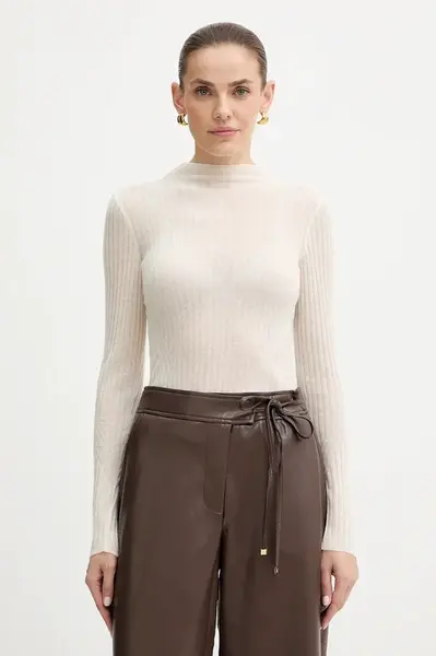 Svetr s příměsí vlny BOSS Orange C_Fenni