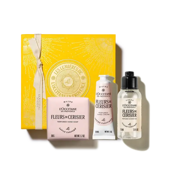 Sada za speciální cenu  - Fleurs de cerisier (Cherry Blossom) discovery trio