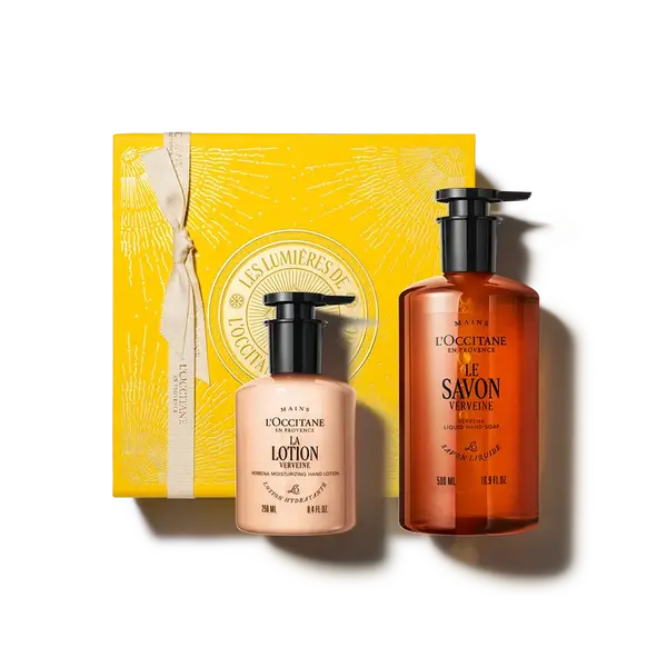 Sada za speciální cenu  - Duo péče o ruce Verbena a Bambucké máslo