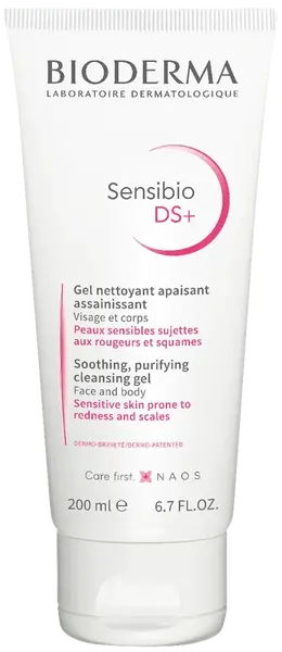 BIODERMA Sensibio DS+ čisticí pěnivý gel 200 ml
