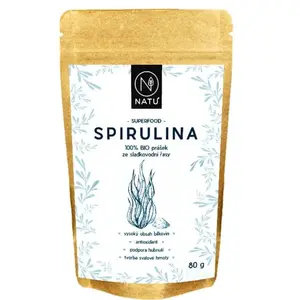 NATU Spirulina BIO prášek 80 g
