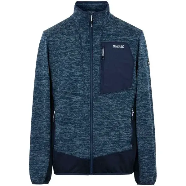 REGATTA OUTDOORS BASLINN Pánská mikina, tmavě modrá, velikost