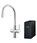 Franke Mythos - Dřezová baterie s filtračním zařízením, nerez 160.0708.956