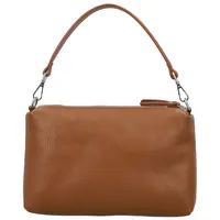 Dámská kožená kabelka na rameno koňaková - Delami Vera Pelle Sussan