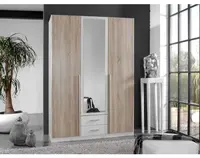 Šatní skříň Skate, dub sonoma/bílá