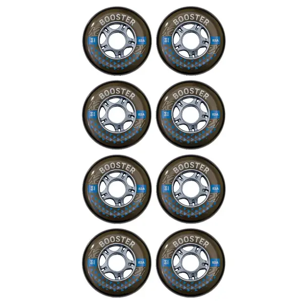 In-line kolečka K2 Booster 84 mm s ložisky ILQ 7, spacer 6 mm 8 ks