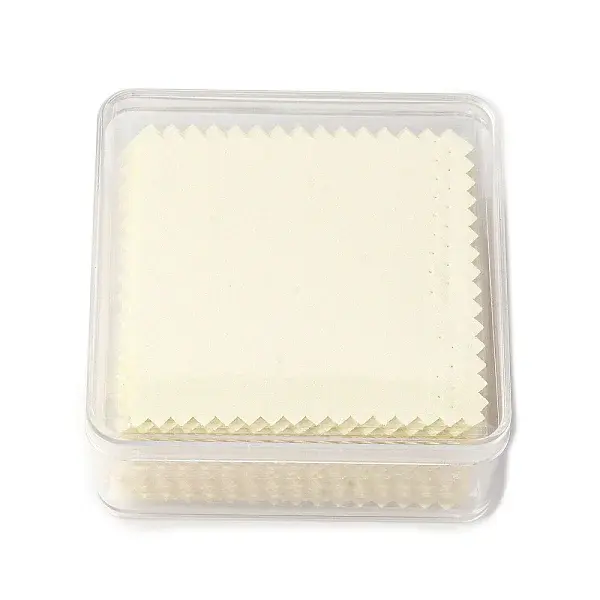 50Pcs Silver Polishing Cloth