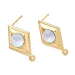Glass Stud Earring Finding