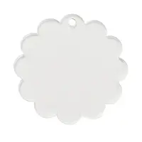 Transparent Acrylic Blank Pendants