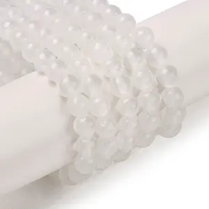 Natural Green Jade Beads Strands