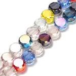 Electroplate Glass Beads Strands