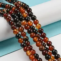 Natural Agate Bead Strands