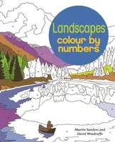Landscapes Colour by Numbers - Woodroffe David, Martin Sanders