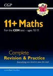 11+ CEM Maths Complete Revision and Practice - Ages 10-11 (with Online Edition) - CGP Books