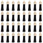 100Pcs Faux Suede Tassel Pendant Decorations