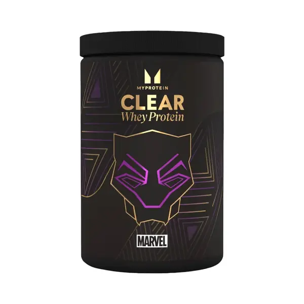 MyProtein Clear Whey Protein Marvel 500 g captain marvel - pomaranč, mango, tropické ovocie